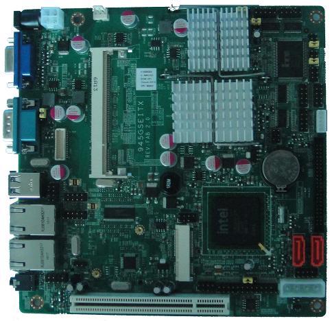 超薄POS專用主板-IPC I27X62P 異顯24BIT 6COM