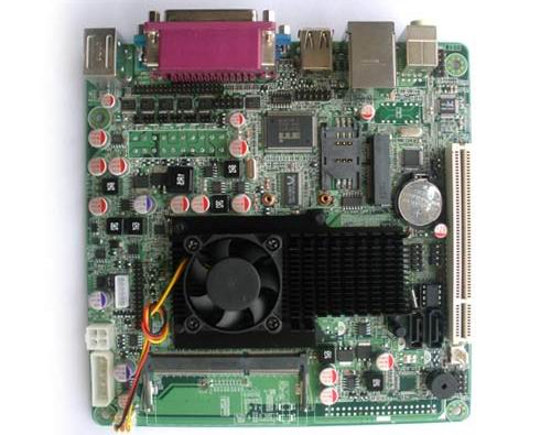 凌動(dòng)D525 雙核1.8G DDR3代內(nèi)存 6串口，板載DC電源