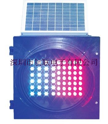 太陽能紅藍(lán)頻爆閃燈