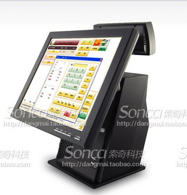 廠家直銷(xiāo)批量供應(yīng) 15M單屏pos  收銀機(jī) 超市收銀機(jī) 服裝專(zhuān)賣(mài)店 觸摸一體