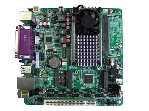 D525經(jīng)典POS機主板4串口8USB支持單6 LVDS