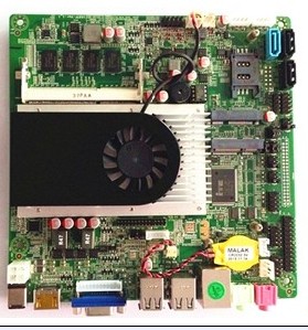 1037F 板貼內(nèi)存主板  一體機(jī)主板，超薄主板，，HTPC主板，雙WIFI主板