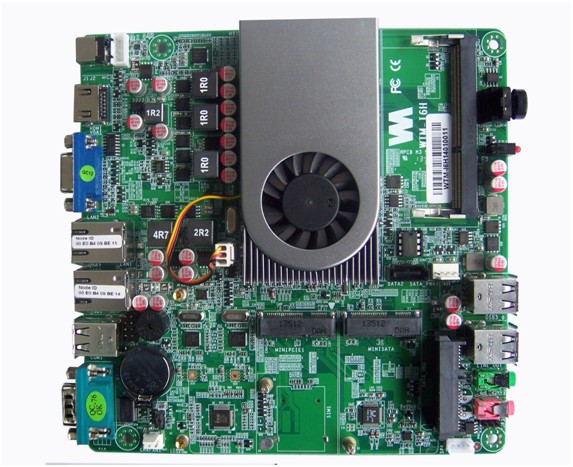 1037U POS機主板 DC SSD主板