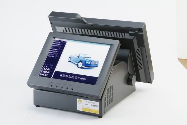 15.4英寸觸控雙屏POS