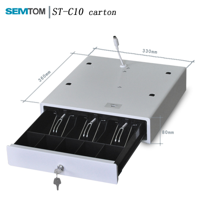 溫州商通電子st-C20C30收款機錢箱