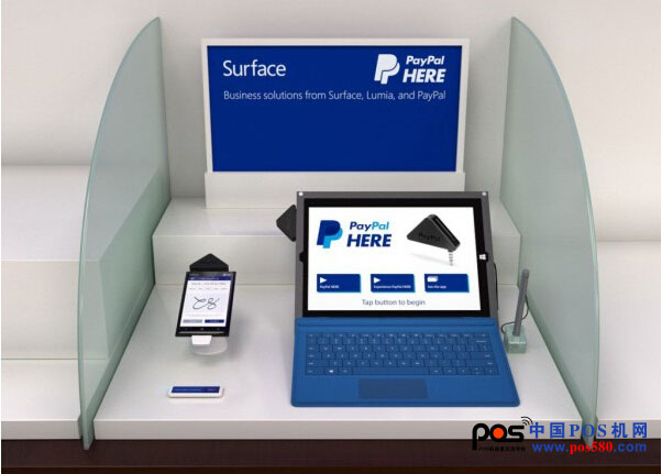 Surface Pro3正攜手PayPal打造移動POS系統(tǒng)~中國POS機網(wǎng)